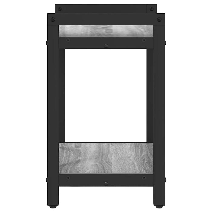 Bibliotecă sonoma gri 40 x 30 x 48.5 cm Lemn compozit - WALTI WALTI