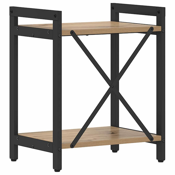Bibliotecă stejar artizanal 40 x 30 x 48.5 cm Lemn compozit - WALTI WALTI