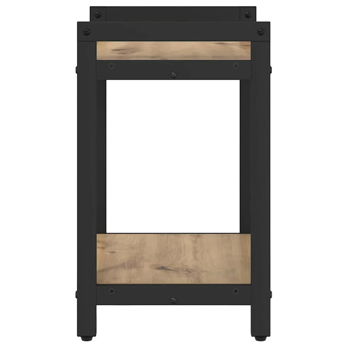 Bibliotecă stejar artizanal 40 x 30 x 48.5 cm Lemn compozit - WALTI WALTI