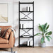 Bibliotecă Stejar negru 60 x 30 x 188 cm Lemn compozit - WALTI WALTI