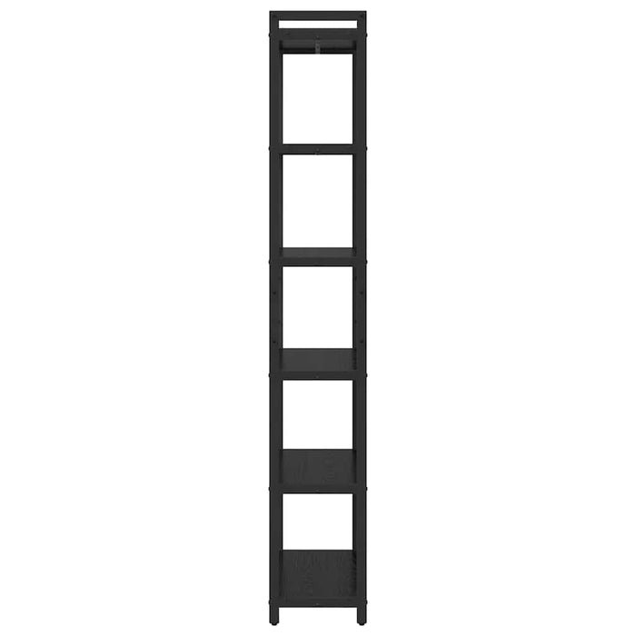 Bibliotecă Stejar negru 60 x 30 x 188 cm Lemn compozit - WALTI WALTI