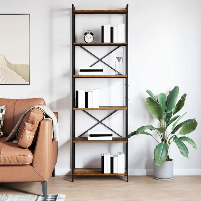 Bibliotecă Lemn vechi 60 x 30 x 188 cm Lemn compozit - WALTI WALTI
