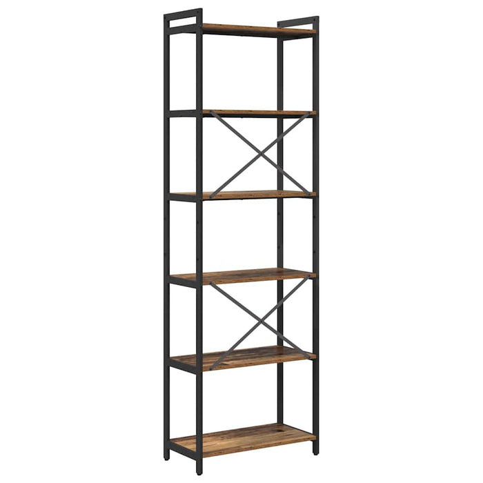 Bibliotecă Lemn vechi 60 x 30 x 188 cm Lemn compozit - WALTI WALTI