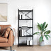 Bibliotecă Stejar negru 60 x 30 x 153 cm Lemn compozit - WALTI WALTI