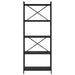 Bibliotecă Stejar negru 60 x 30 x 153 cm Lemn compozit - WALTI WALTI