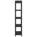 Bibliotecă Stejar negru 60 x 30 x 153 cm Lemn compozit - WALTI WALTI