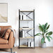 Bibliotecă Stejar sonoma 60 x 30 x 153 cm Lemn compozit - WALTI WALTI