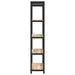 Bibliotecă Stejar sonoma 60 x 30 x 153 cm Lemn compozit - WALTI WALTI