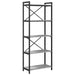 Bibliotecă sonoma gri 60 x 30 x 153 cm Lemn compozit - WALTI WALTI