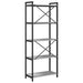 Bibliotecă sonoma gri 60 x 30 x 153 cm Lemn compozit - WALTI WALTI