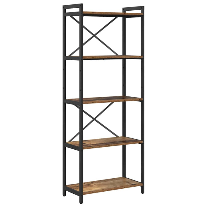 Bibliotecă Lemn vechi 60 x 30 x 153 cm Lemn compozit - WALTI WALTI