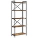 Bibliotecă Lemn vechi 60 x 30 x 153 cm Lemn compozit - WALTI WALTI