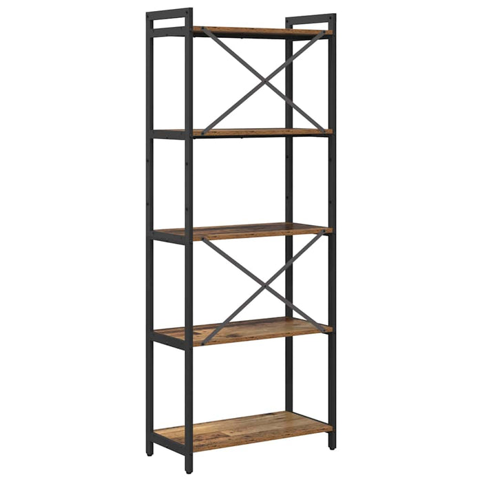 Bibliotecă Lemn vechi 60 x 30 x 153 cm Lemn compozit - WALTI WALTI