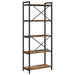 Bibliotecă Lemn vechi 60 x 30 x 153 cm Lemn compozit - WALTI WALTI
