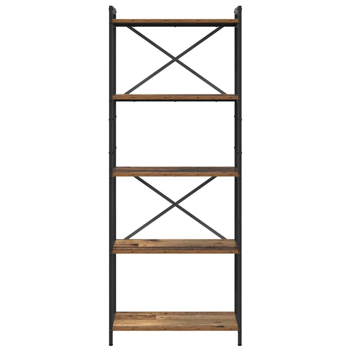 Bibliotecă Lemn vechi 60 x 30 x 153 cm Lemn compozit - WALTI WALTI