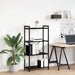 Bibliotecă Stejar negru 60 x 30 x 118 cm Lemn compozit - WALTI WALTI
