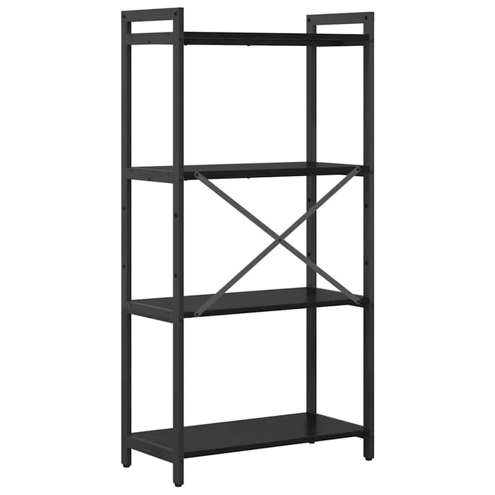 Bibliotecă Stejar negru 60 x 30 x 118 cm Lemn compozit - WALTI WALTI