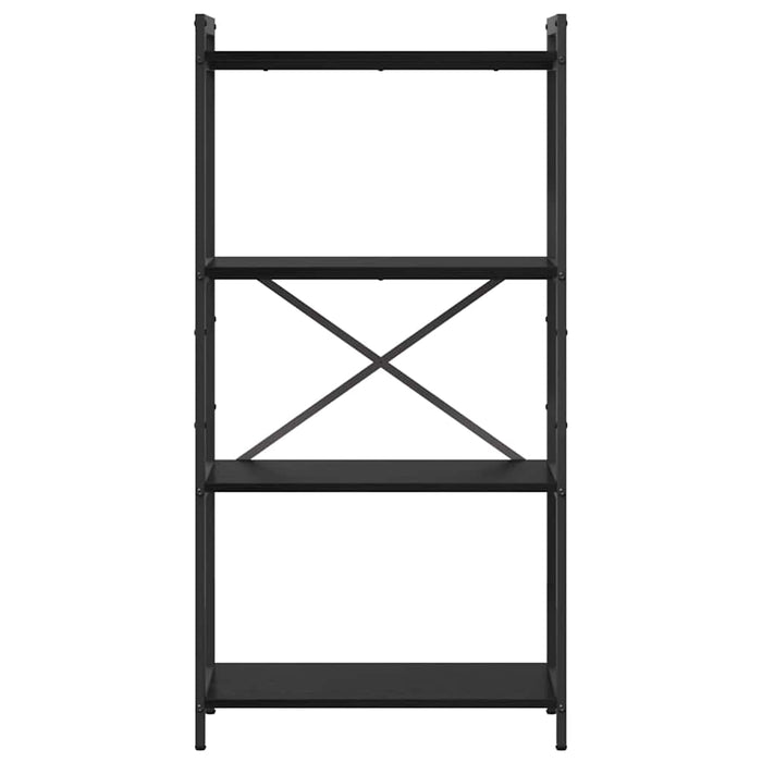 Bibliotecă Stejar negru 60 x 30 x 118 cm Lemn compozit - WALTI WALTI
