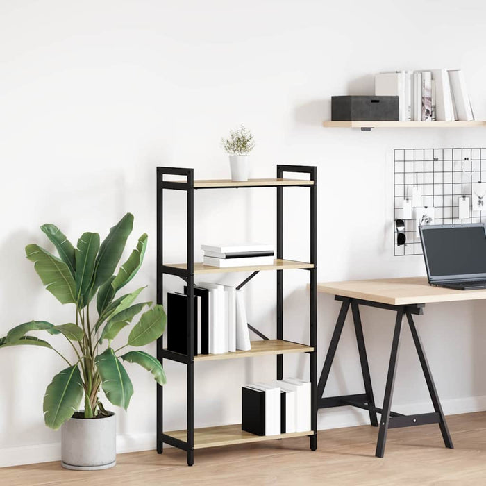 Bibliotecă Stejar sonoma 60 x 30 x 118 cm Lemn compozit - WALTI WALTI