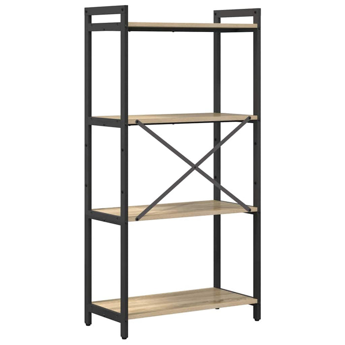 Bibliotecă Stejar sonoma 60 x 30 x 118 cm Lemn compozit - WALTI WALTI