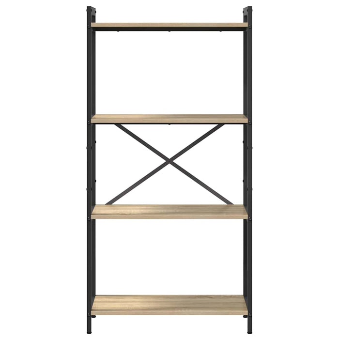 Bibliotecă Stejar sonoma 60 x 30 x 118 cm Lemn compozit - WALTI WALTI