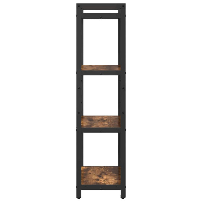 Bibliotecă Stejar afumat 60 x 30 x 118 cm Lemn compozit - WALTI WALTI