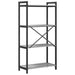 Bibliotecă sonoma gri 60 x 30 x 118 cm Lemn compozit - WALTI WALTI