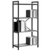 Bibliotecă sonoma gri 60 x 30 x 118 cm Lemn compozit - WALTI WALTI