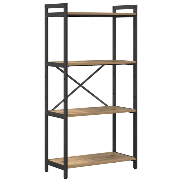 Bibliotecă stejar artizanal 60 x 30 x 118 cm Lemn compozit - WALTI WALTI