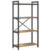 Bibliotecă stejar artizanal 60 x 30 x 118 cm Lemn compozit - WALTI WALTI