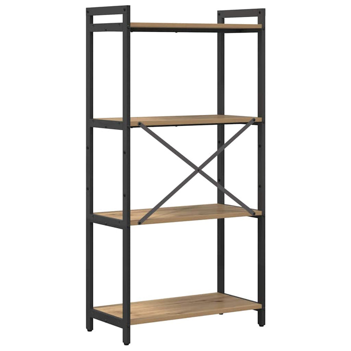 Bibliotecă stejar artizanal 60 x 30 x 118 cm Lemn compozit - WALTI WALTI
