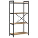 Bibliotecă stejar artizanal 60 x 30 x 118 cm Lemn compozit - WALTI WALTI
