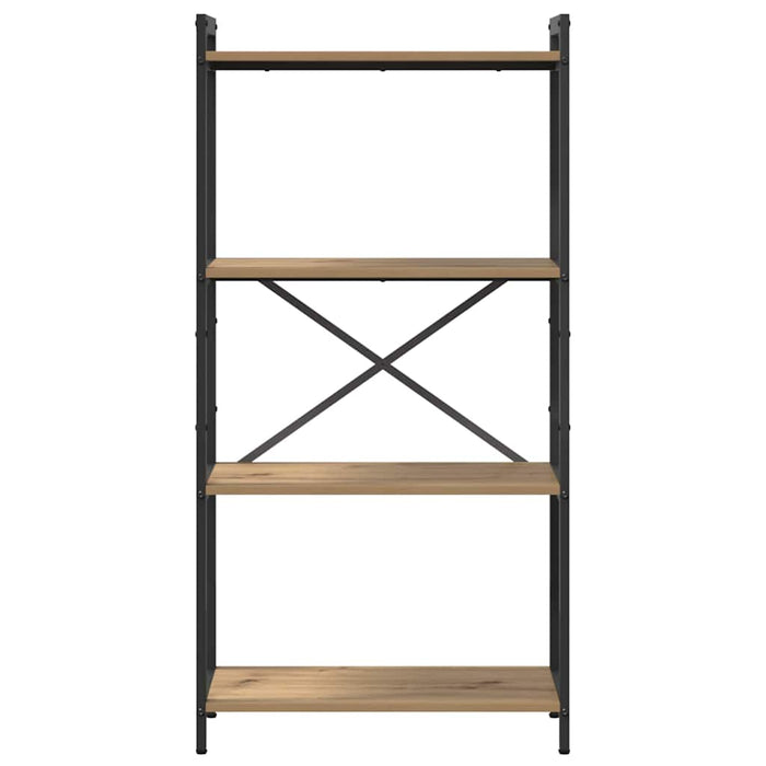 Bibliotecă stejar artizanal 60 x 30 x 118 cm Lemn compozit - WALTI WALTI