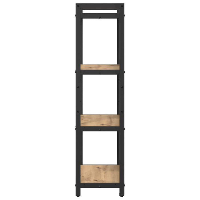 Bibliotecă stejar artizanal 60 x 30 x 118 cm Lemn compozit - WALTI WALTI