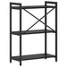 Bibliotecă Stejar negru 60 x 30 x 83 cm Lemn compozit - WALTI WALTI
