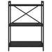Bibliotecă Stejar negru 60 x 30 x 83 cm Lemn compozit - WALTI WALTI