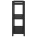 Bibliotecă Stejar negru 60 x 30 x 83 cm Lemn compozit - WALTI WALTI