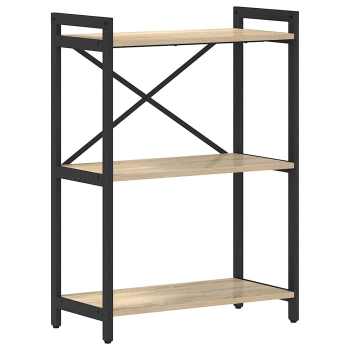 Bibliotecă Stejar sonoma 60 x 30 x 83 cm Lemn compozit - WALTI WALTI
