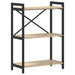 Bibliotecă Stejar sonoma 60 x 30 x 83 cm Lemn compozit - WALTI WALTI