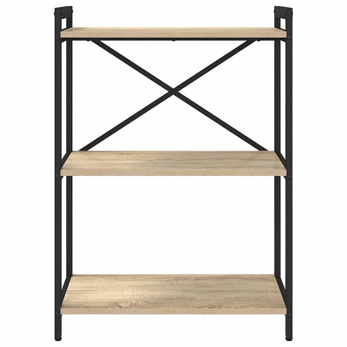Bibliotecă Stejar sonoma 60 x 30 x 83 cm Lemn compozit - WALTI WALTI