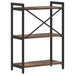 Bibliotecă Stejar afumat 60 x 30 x 83 cm Lemn compozit - WALTI WALTI