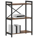Bibliotecă Stejar afumat 60 x 30 x 83 cm Lemn compozit - WALTI WALTI