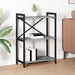 Bibliotecă sonoma gri 60 x 30 x 83 cm Lemn compozit - WALTI WALTI