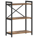 Bibliotecă Lemn vechi 60 x 30 x 83 cm Lemn compozit - WALTI WALTI
