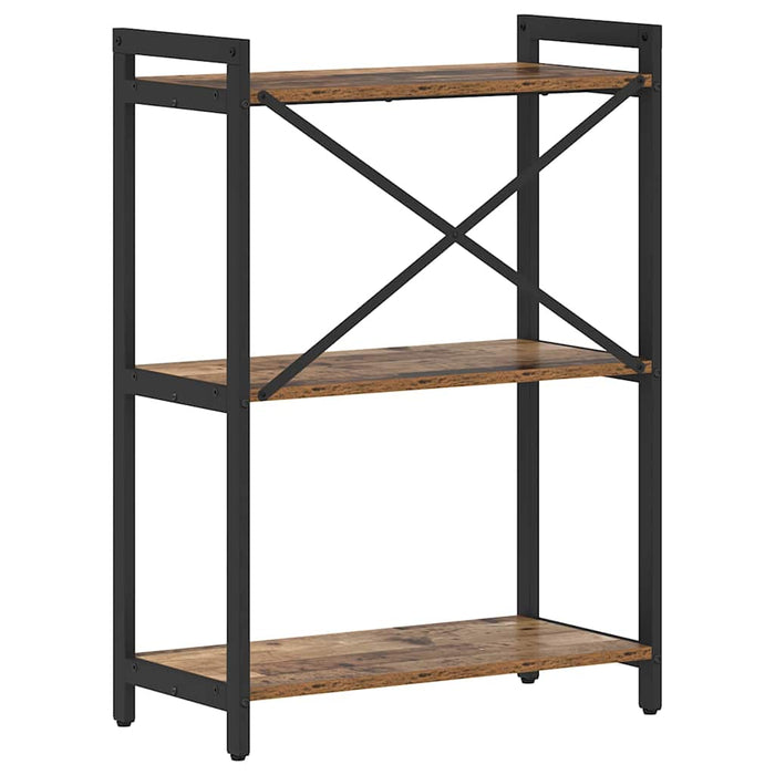 Bibliotecă Lemn vechi 60 x 30 x 83 cm Lemn compozit - WALTI WALTI