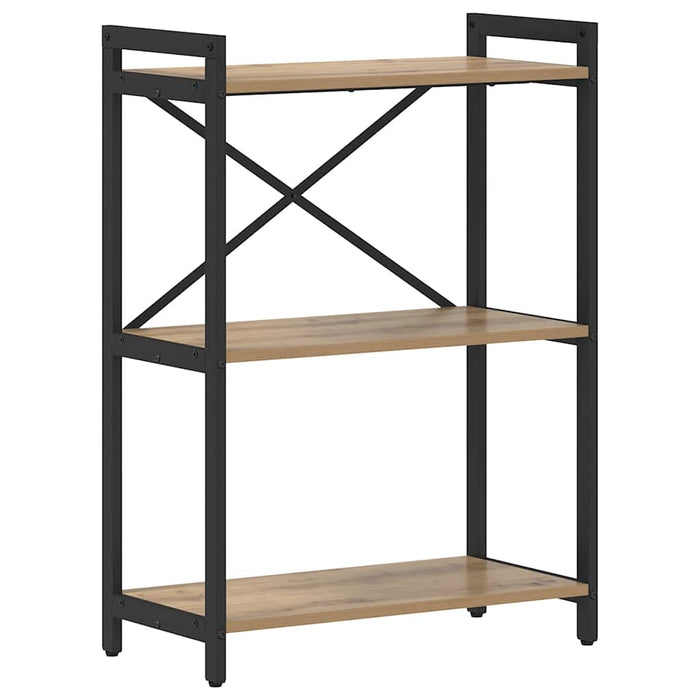 Raft pentru cărți Stejar Artizanal 60 x 30 x 85 cm - WALTI WALTI