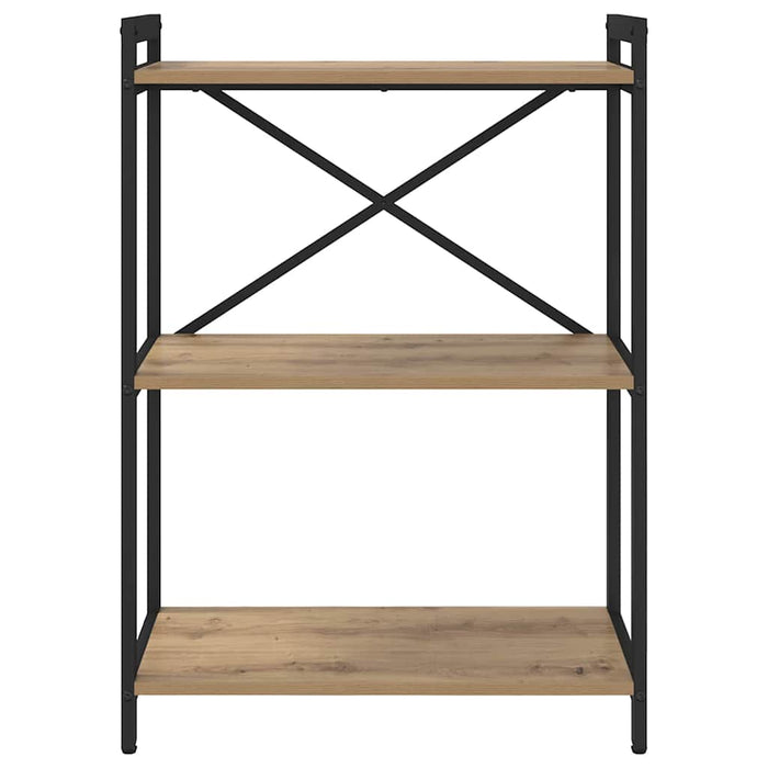 Raft pentru cărți Stejar Artizanal 60 x 30 x 85 cm - WALTI WALTI