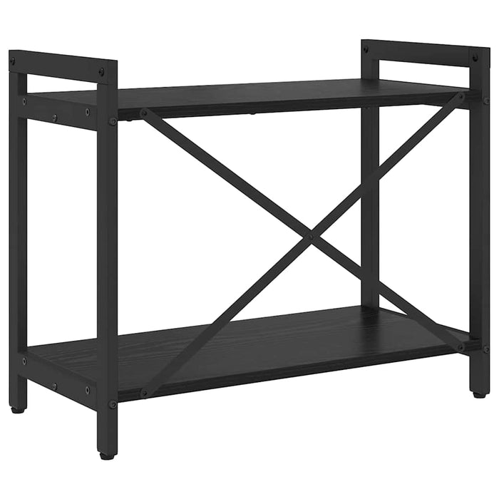 Bibliotecă Stejar negru 60 x 30 x 48.5 cm Lemn compozit - WALTI WALTI