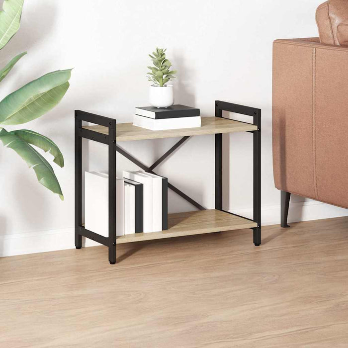 Bibliotecă Stejar sonoma 60 x 30 x 48.5 cm Lemn compozit - WALTI WALTI