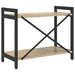 Bibliotecă Stejar sonoma 60 x 30 x 48.5 cm Lemn compozit - WALTI WALTI